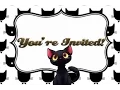 Cat Party Invites The Making Of -