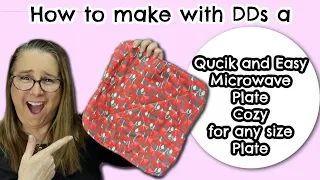 Darvanalee Designs How to Make a Quick and Easy Plate Cozy