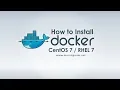 How to Install Docker on Linux and Docker CLI Explained - Docker Tutorial Part 3