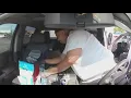 Car break-in caught on dashcam during Sam s Club curbside pickup