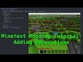 Minetest Modding Tutorial Decorations