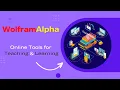 Teach Learn with WolframAlpha s Online Tools WolframAlpha Demo