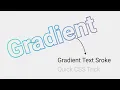 Gradient Text Border How to make gradient Text stroke Quick CSS trick