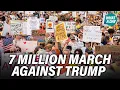 Lagu Over 7 Million Americans March Against Trump at 'No Kings' Rallies