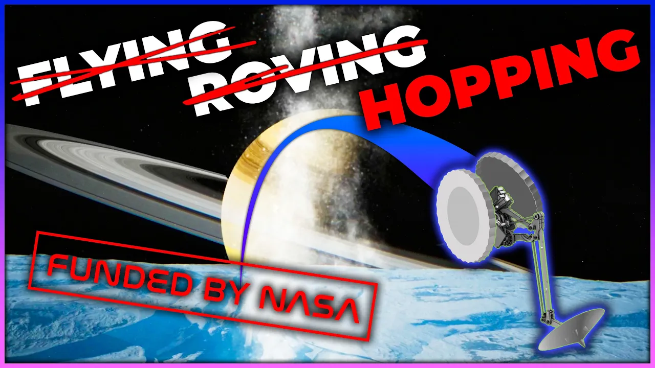 Exploring Enceladus with a Hopping Robot [NIAC 2025]