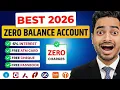 Lagu Top 3 Best Zero Balance Bank Account | Zero Balance Bank Account Opening Online |  0 balance account
