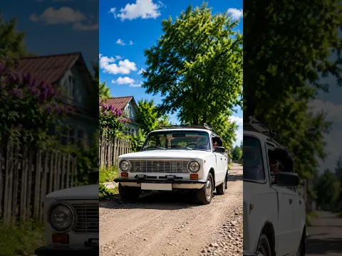 Huollon jälkeen Žiguli on taas vauhdissa! 💨