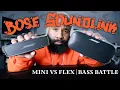 Better Sound Bose Soundlink Flex vs Mini II Special Edition Speaker Loud BASS Clear Vocals