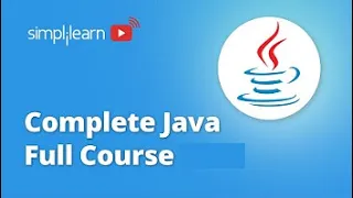 Complete Java Full Course for 2026 Java Tutorial for Beginners Java Programming Simplilearn