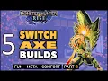 Monster Hunter Rise 5 Switch Axe Sets Meta Comfort All Elements