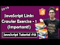 WebPage Crawler In JavaScript - Exercise 1 JavaScript Tutorial In Hindi