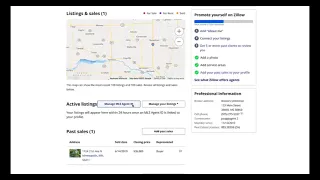 Adding your MLS ID to your Zillow Profile
