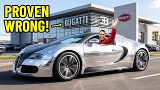 ATTEMPTING TO DRIVE MY BUGATTI VEYRON FOR THE FIRST TIME