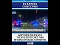 Hartford police staffing concerns highlighted following deadly shooting