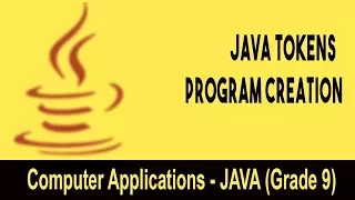 Computer science Introduction to JAVA GUI Java Tokens Program Creation Unit 13