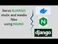 Serving static and media files using NGINX