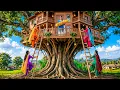 Village Sisters Built a Luxury TREE HOUSE on a Giant Banyan Tree