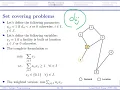 OR1-Modeling Lecture 3 Integer Programming Facility location Covering