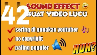 Download 42 sound efek untuk isian video Lucu MP3