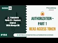 Authorization - Part 1 Read Access Token Node JS Express Course with MongoDB Part