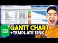 How to Create a GANTT Chart in Google Sheets EASY w TEMPLATE LINK