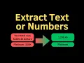 Extract or Remove Numbers or Text from a Cell Google Sheets
