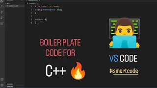 Boiler Plate in VS CODE for C