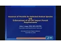 Download Issuance of Permit for Select Animal Species and Enforcement of all CDC Import Permit Requirements mp4 3gp mp3 videos - waplic