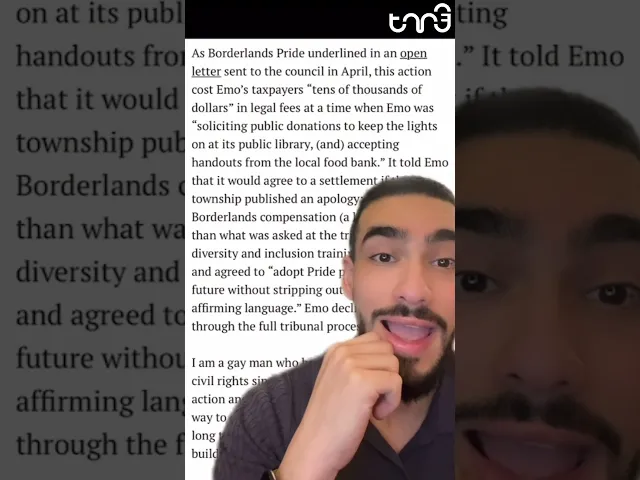 ⁣Small town in Ontario fined $15k for This! Part 1/2