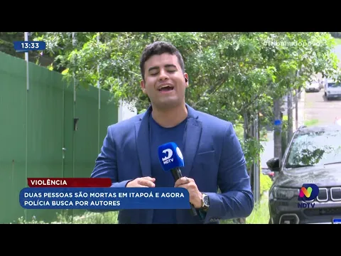 Violência em Itapoá: duplo homicídio choca a cidade e instiga busca pelos autores