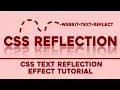 CSS Reflection Text Effect