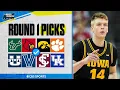 Expert Picks Predictions for EVERY First Round game of the NCAA Tournament 2026 March Madness