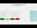 Restaurant Management System Part-1 Python Tkinter GUI Desktop Application Step By Step Tutorial