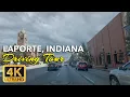 Driving Through La Porte Indiana Historic Lakeside Charm 4K