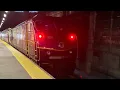 Riding MBTA commuter rail line from South station to Providence