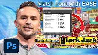 How to Find and Match Fonts Easily in Photoshop Adobe Photoshop