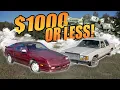 CHEAP CAR BATTLE Who Has the Best Car Under 1000 Part 1