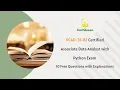 PCAD-31-02 Certified Associate Data Analyst with Python Exam 10 Free Questions with Explanations
