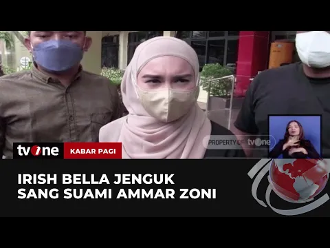 Serahkan Proses Hukum ke Pihak Berwenang, Irish bella Jenguk Ammar Zoni