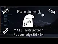 Assembly Tutorial Calling Functions Without CALL Instruction Beginner Friendly