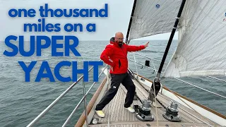 A THOUSAND MILES ON A SUPER YACHT//Delivering A Super Yacht Up The East Coast-Episode 135