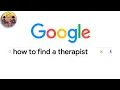 Helping YOU Find a Therapist By A Licensed Therapist