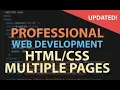 HTML CSS tutorial for beginner Bangla-multiple pages