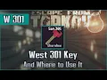 West Wing 301 Key and Use Location - Shoreline