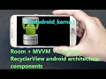 MVVM Room LiveData Android Architecture