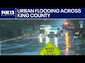 Heavy rain slams Seattle causing urban flooding FOX 13 Seattle