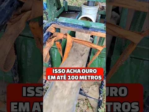 ISSO ACHA OURO EM ATÉ 100 METROS #ouro #gold #pedras #pedraspreciosas #maquina #goldprospecting