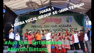 ayo buat sertipikatmu juara 1 vg hantaru jawa tengah 2018