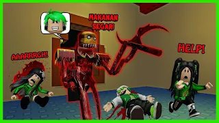 aku berubah menjadi monster noob yang haus darah untuk memangsa mereka bertiga