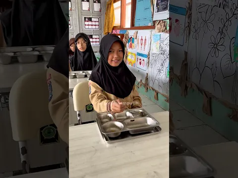 Siswa ini ngebawa pulang mbg buat ibu dirumah #shorts
